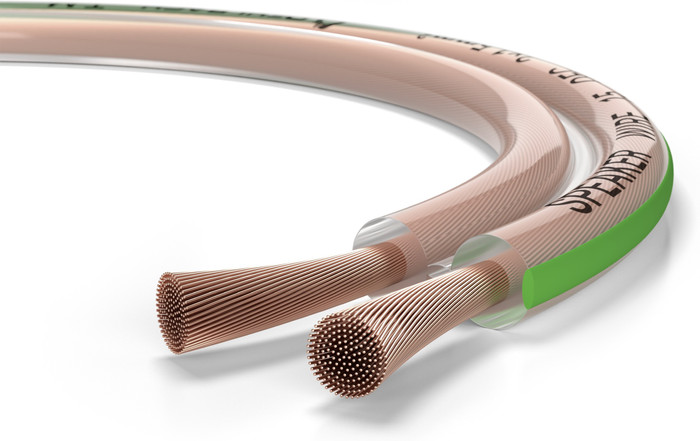 Oehlbach Câble haut-parleur (2 x 1,5 mm) 10 mètres détail