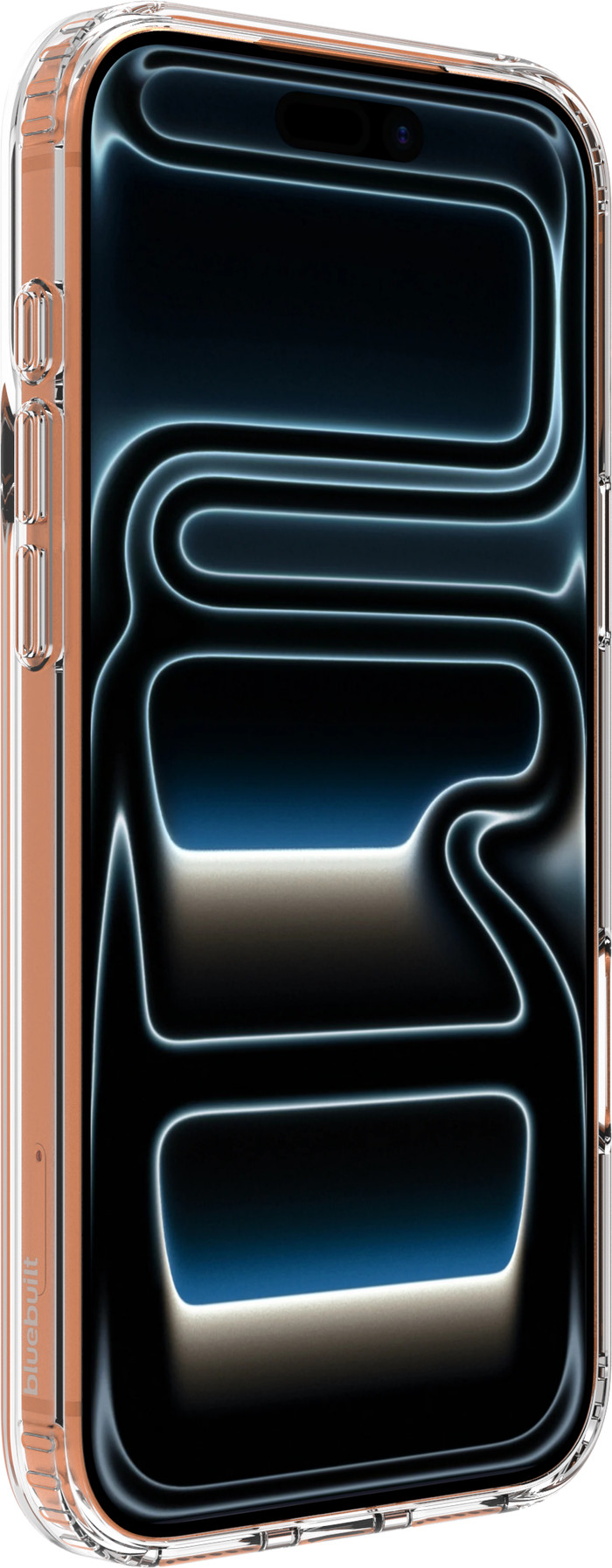 BlueBuilt Protective Back Cover avec MagSafe iPhone 17 Pro Max Transparent côté droit