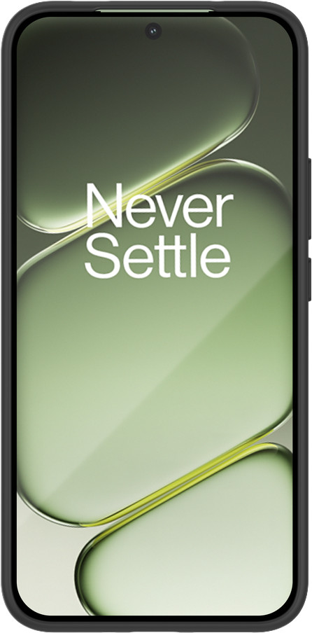 Just in Case Soft Design OnePlus Nord 6 Back Cover Zwart voorkant