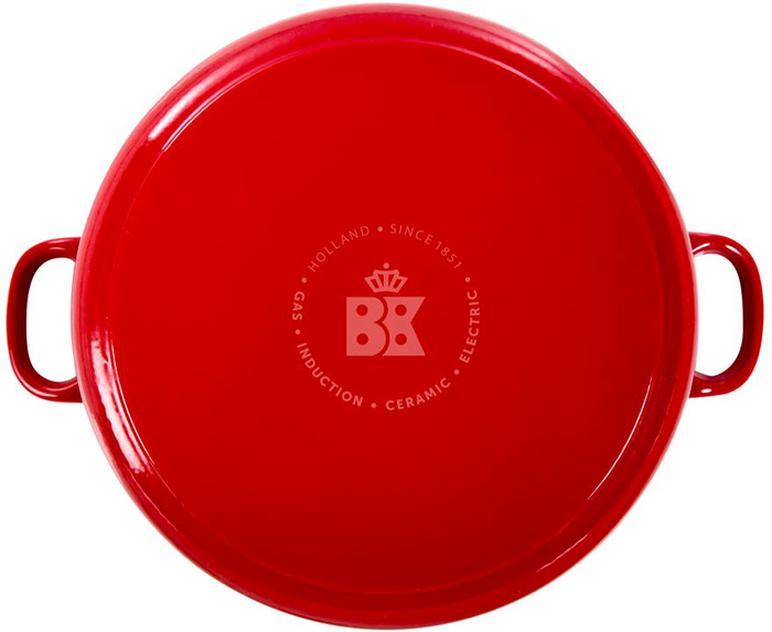 BK Bourgogne Braadpan 24 cm Chili Red null