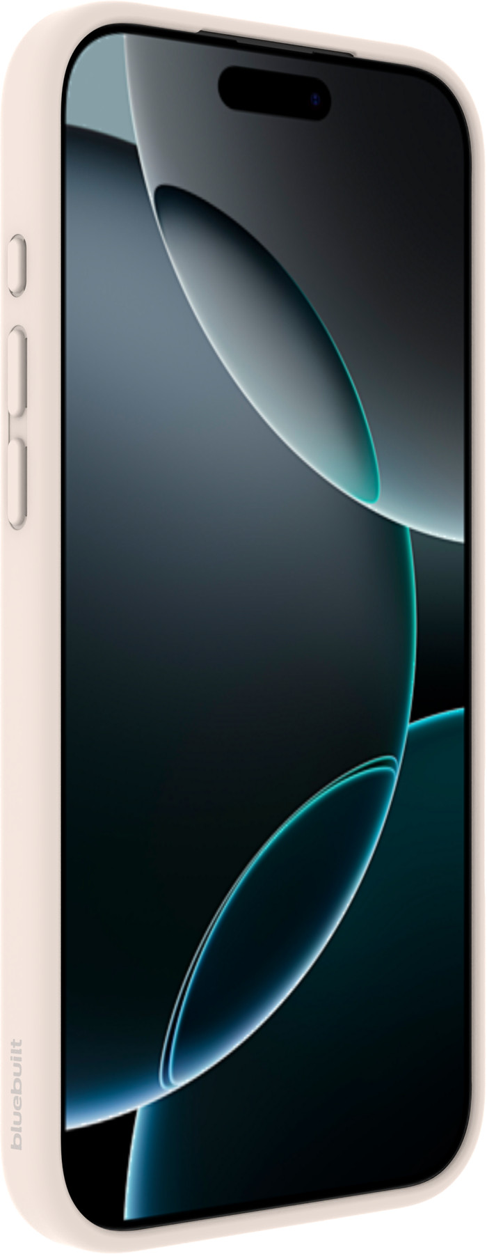 BlueBuilt Protective Back Cover Apple iPhone 17 Pro Max Beige rechterkant