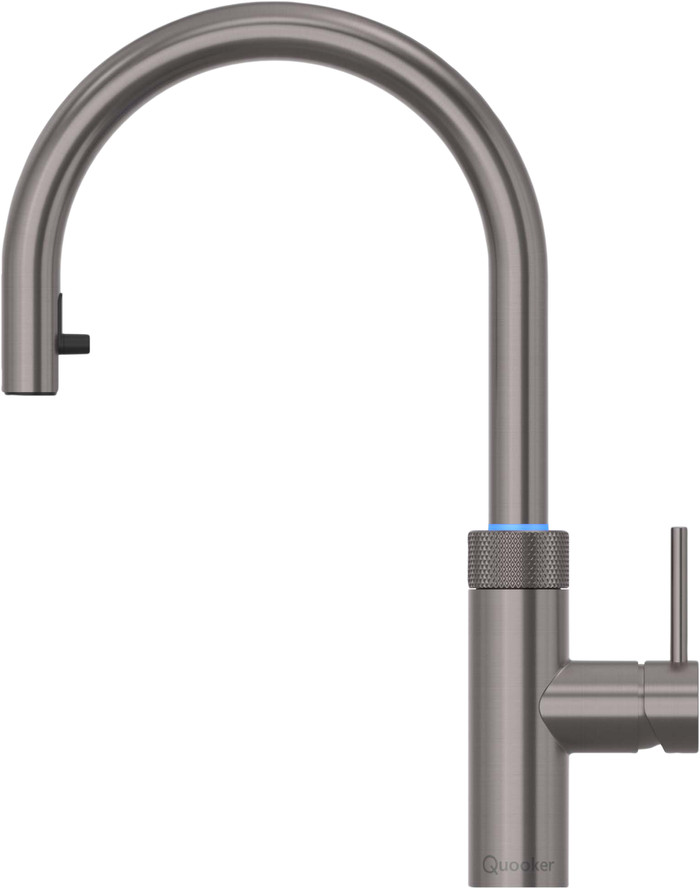 Quooker Flex Round Gunmetal product in use
