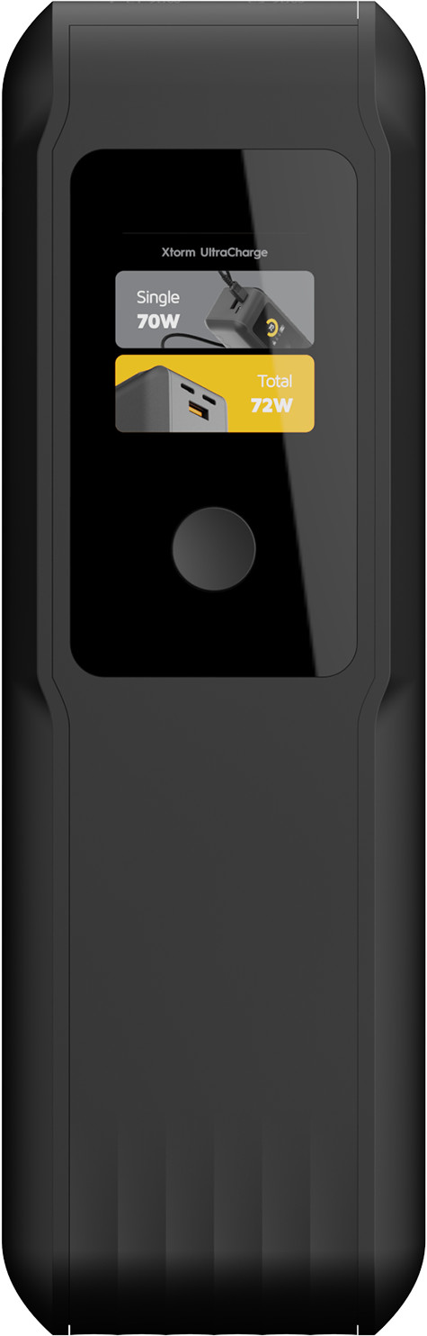 Xtorm NextGen 70W Powerbank 27.000mAh Zwart linkerkant