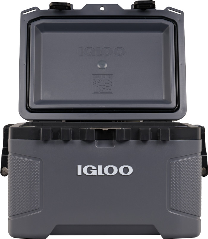 Igloo Trailmate 52 QT Carbonite Roller Glacière avant
