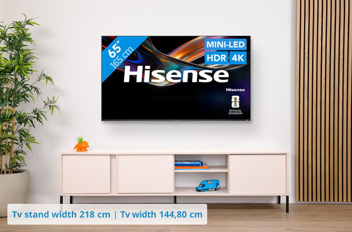 Hisense RGB Mini-LED 65 inches UR9S (2026) visual Coolblue 1