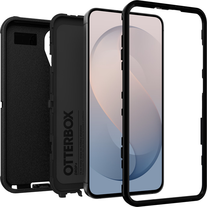 OtterBox Defender Pro Samsung Galaxy S26 FE Back Cover Noir détail