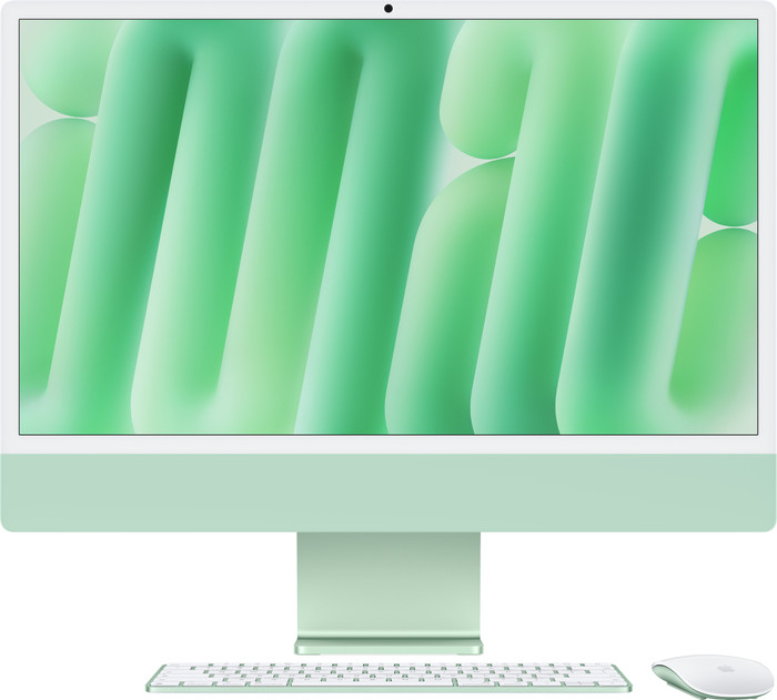 Apple iMac M6 (10 CPU / 10 GPU) 16GB/256GB Groen AZERTY Main Image