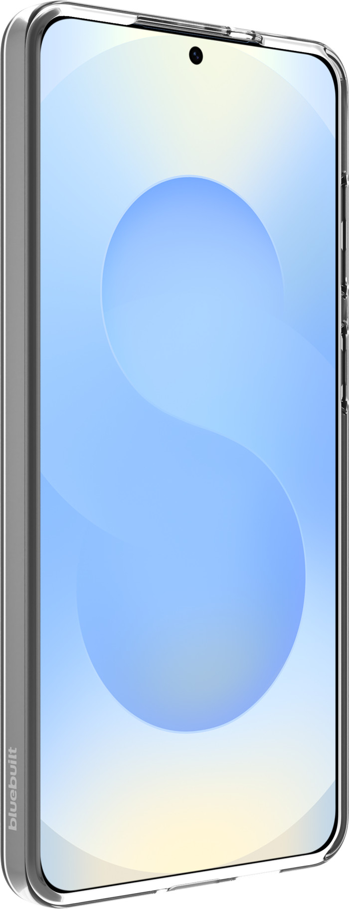 BlueBuilt Samsung Galaxy S26 Plus Back Cover Transparent côté gauche