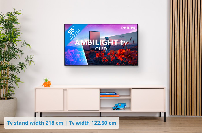 Philips Ambilight 55 inches OLED811 (2026) visual Coolblue 1
