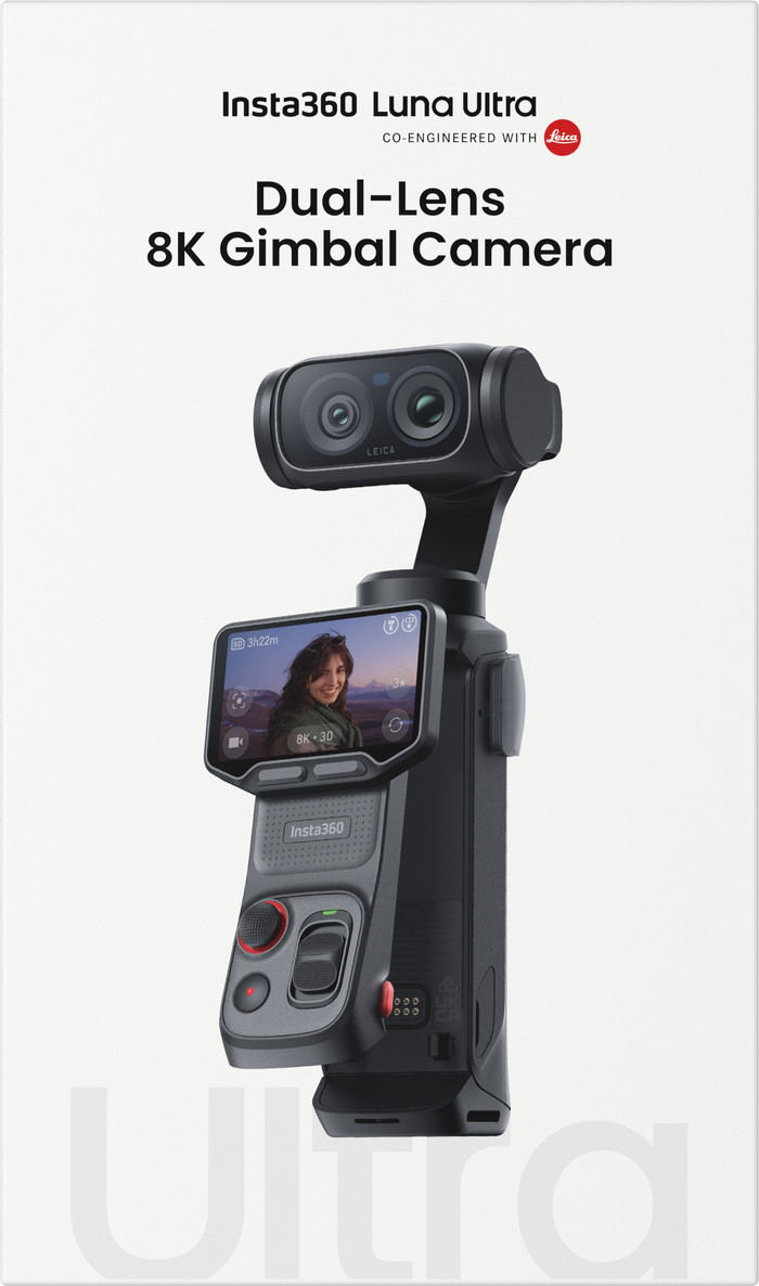 Insta360 Luna Ultra Creator Bundle Zwart verpakking