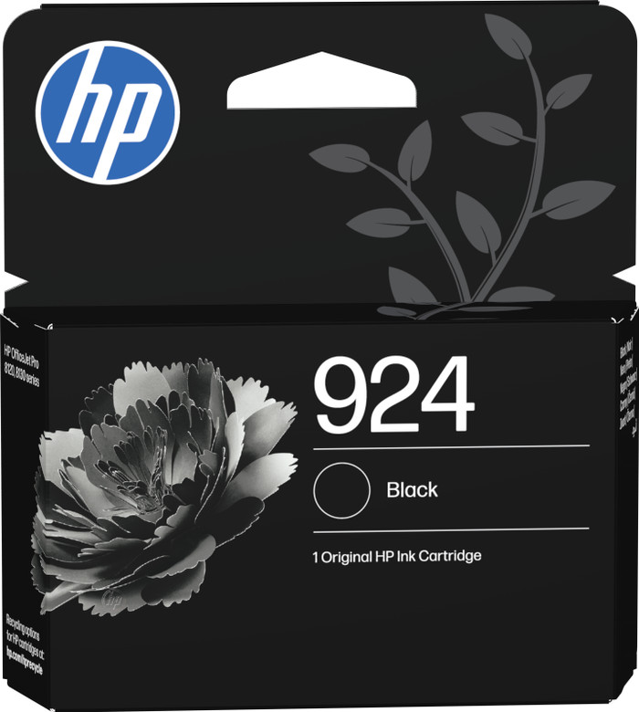 HP 924 Cartridge Zwart Main Image
