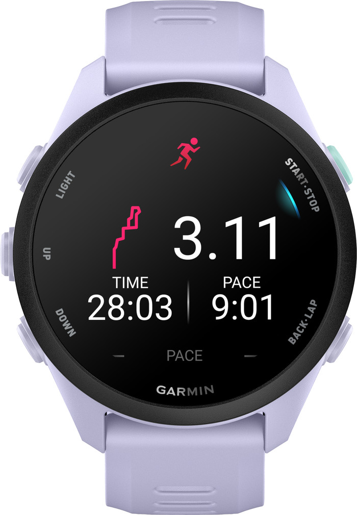 Garmin Forerunner 70 43 mm Paars voorkant