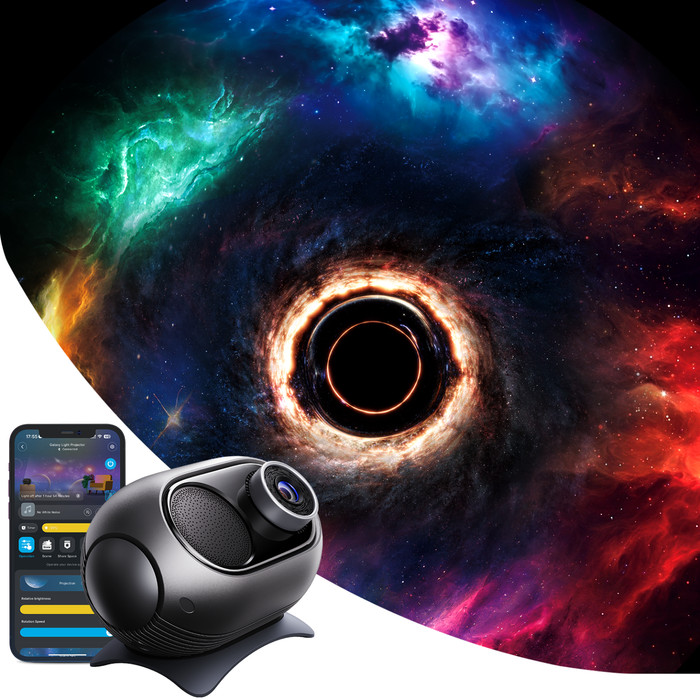 Govee Galaxy Light Projector 2 Pro product in gebruik