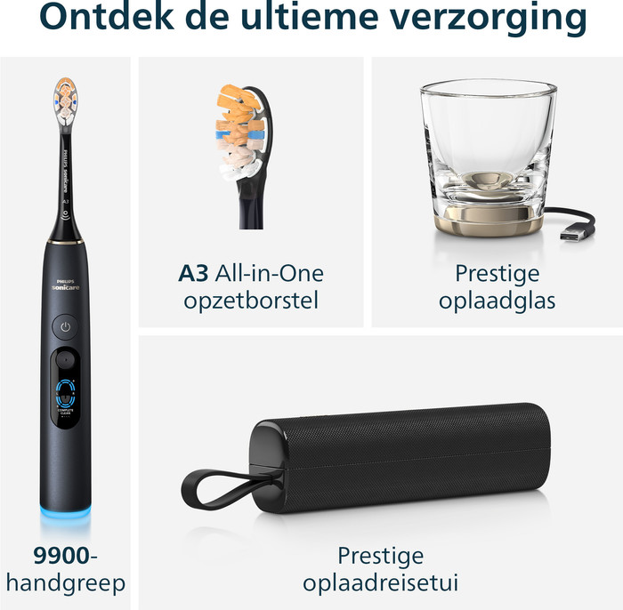 Philips Sonicare Series 9900 HX9813/92 Zwart accessoire