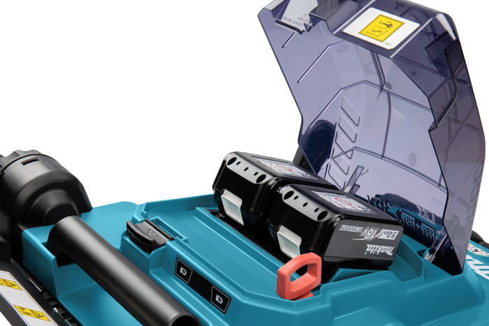 Makita DLM432Z + Makita DUH523Z (zonder accu) detail