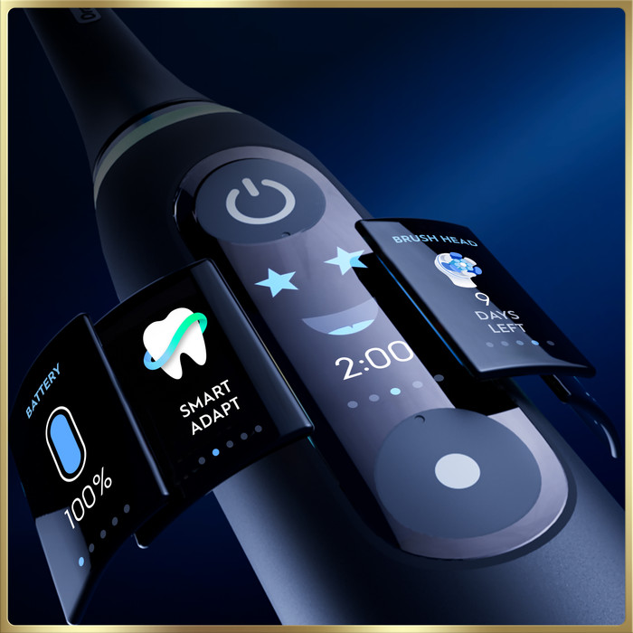 Oral-B iO 9n Rose Quartz et Noir Onyx Lot de 2 Special Edition produit à l'usage