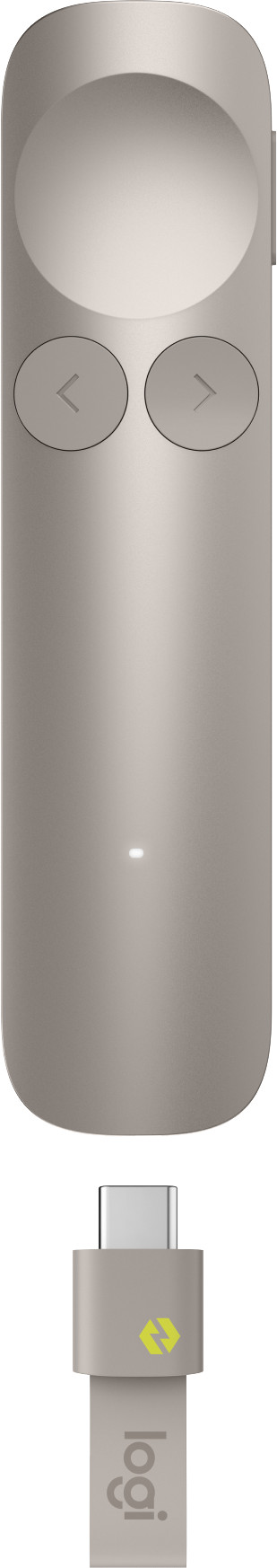 Logitech Spotlight 2 Draadloze Presenter Zand voorkant