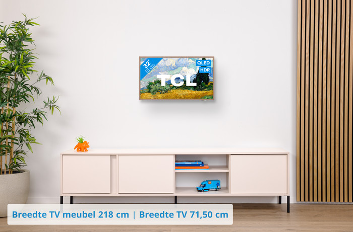 TCL QLED 32" A400 Pro (2026) + TCL S45H 2.0 Soundbar visual Coolblue 1