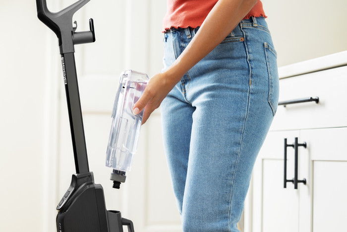 Bissell CrossWave HF2 Pro product in gebruik