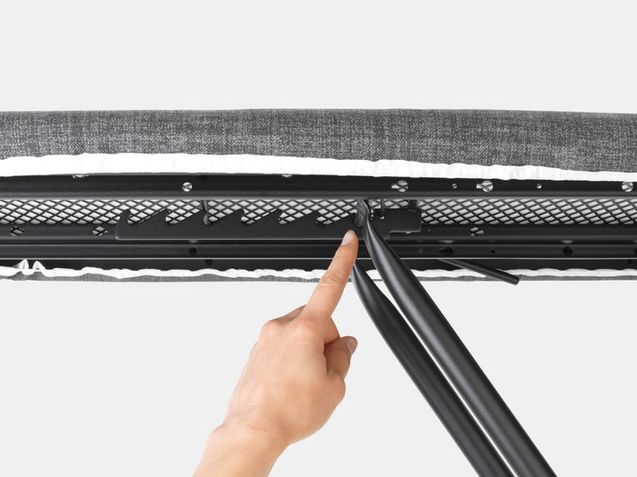 Brabantia Ironing Board A 110x30cm Denim Black product in use
