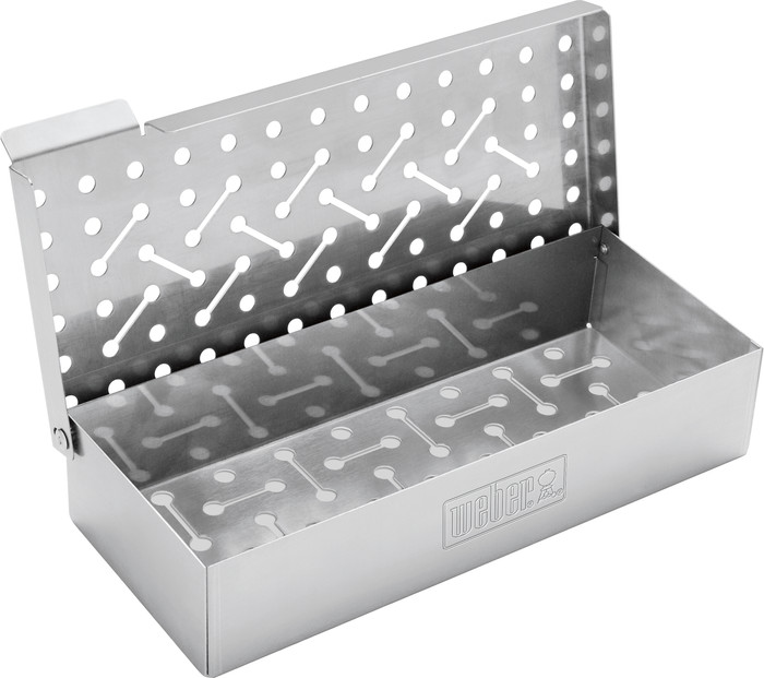 Weber Universele Rookbox Rvs binnenkant