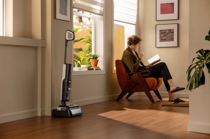 Roborock F25 product in gebruik