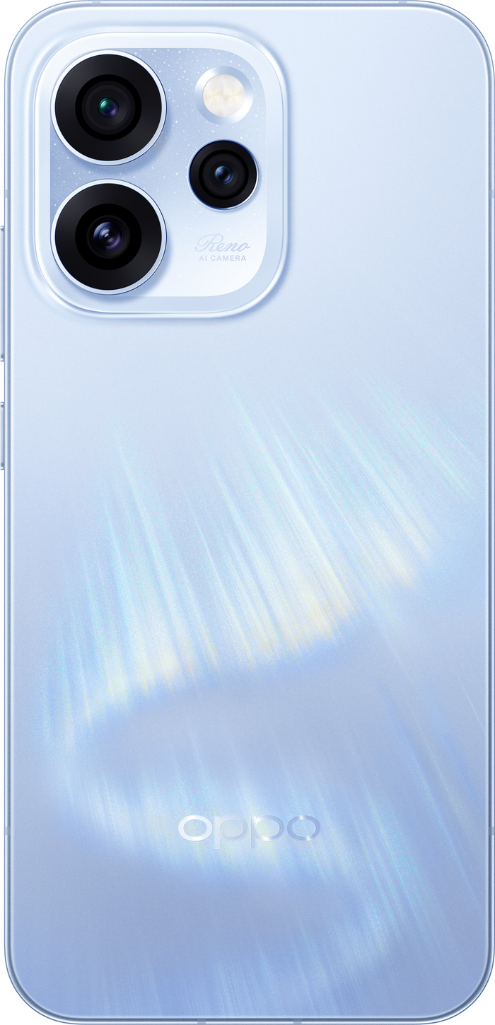 OPPO Reno15 Pro 512GB Lichtblauw 5G achterkant