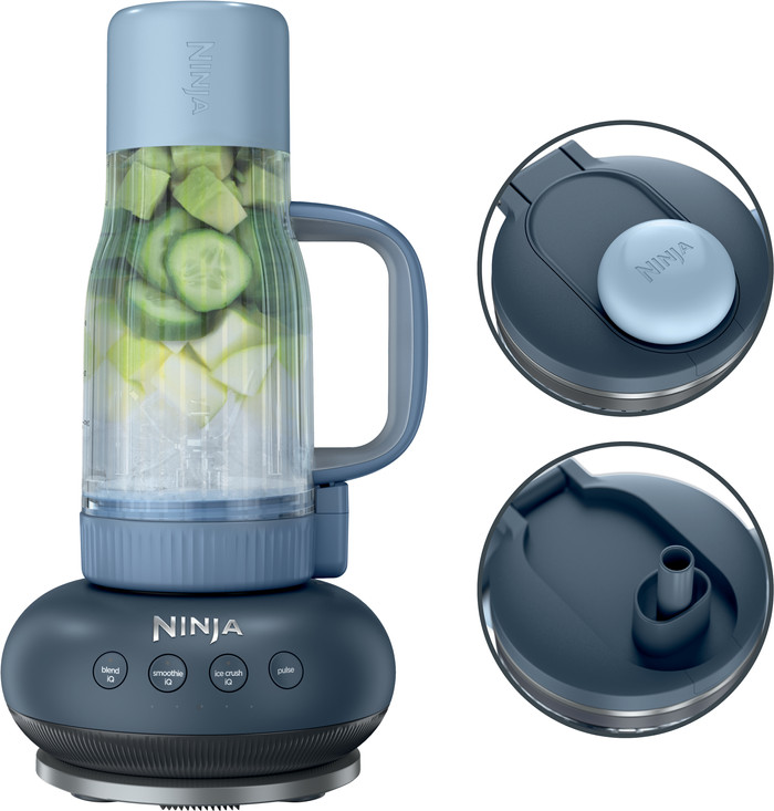 Ninja BlendBoss Blender DB351EUCY Blauw Main Image
