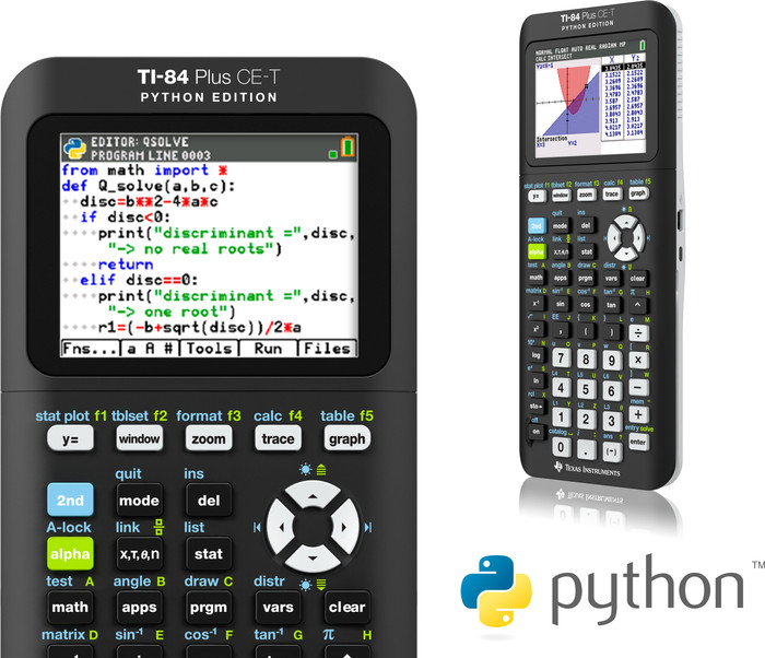 Texas Instruments TI-84 CE-T + Appli Python null