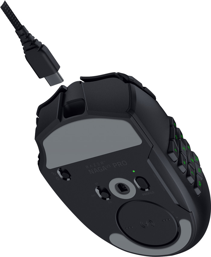 Razer Naga V3 Pro Wireless Gaming Mouse bottom