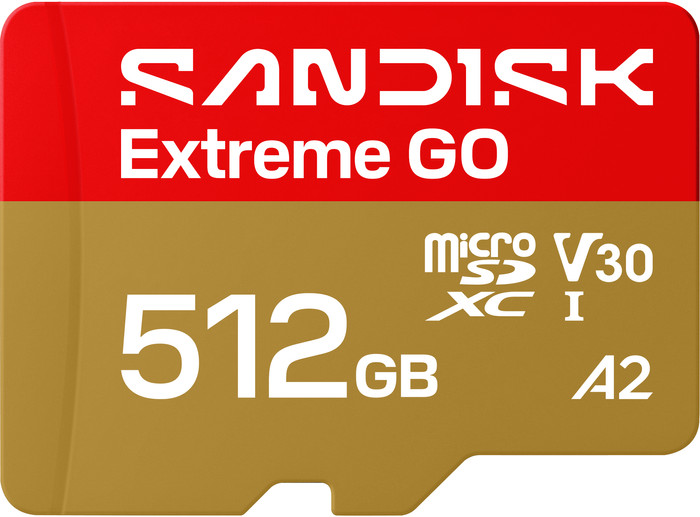 SANDISK Extreme GO microSDXC 512GB 240MB/s Main Image