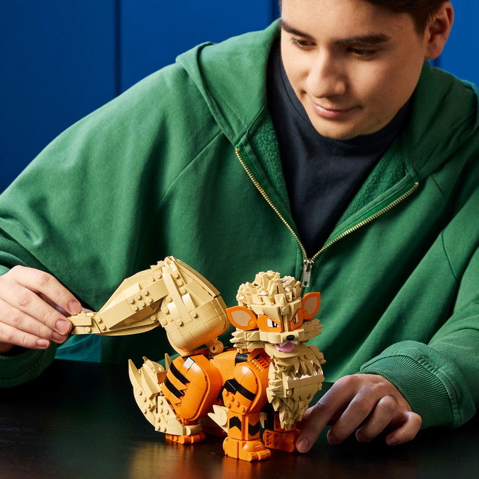LEGO Pokémon Arcanine 72160 product in gebruik