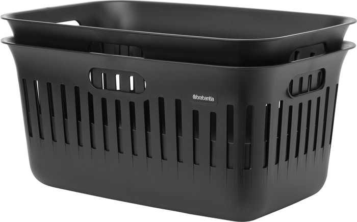 Brabantia Collect-It Wasmand 40 liter - Set van 2 - Black Main Image