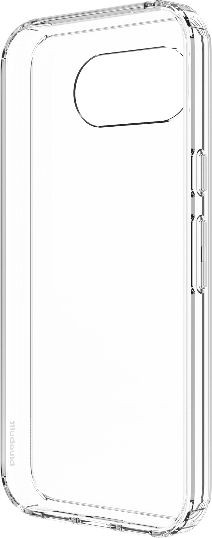 BlueBuilt Protective Back Cover Google Pixel 10a Transparant linkerkant