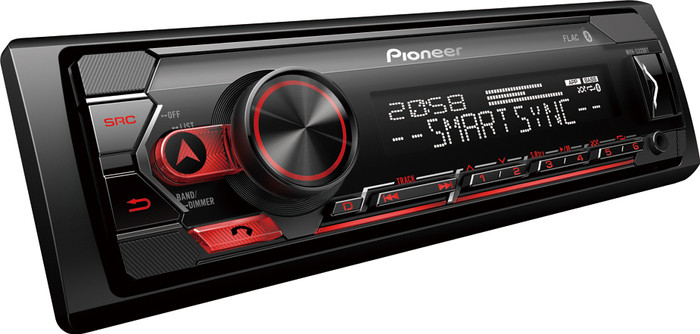Pioneer MVH-S320BT côté gauche