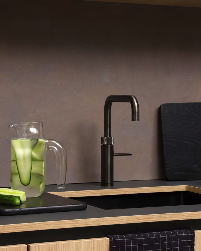Quooker Fusion Square Gunmetal produit à l'usage