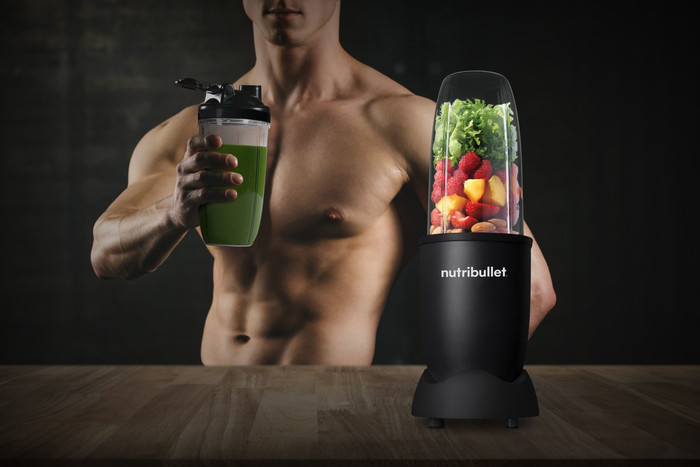 Nutribullet Pro Exclusive Black product in use