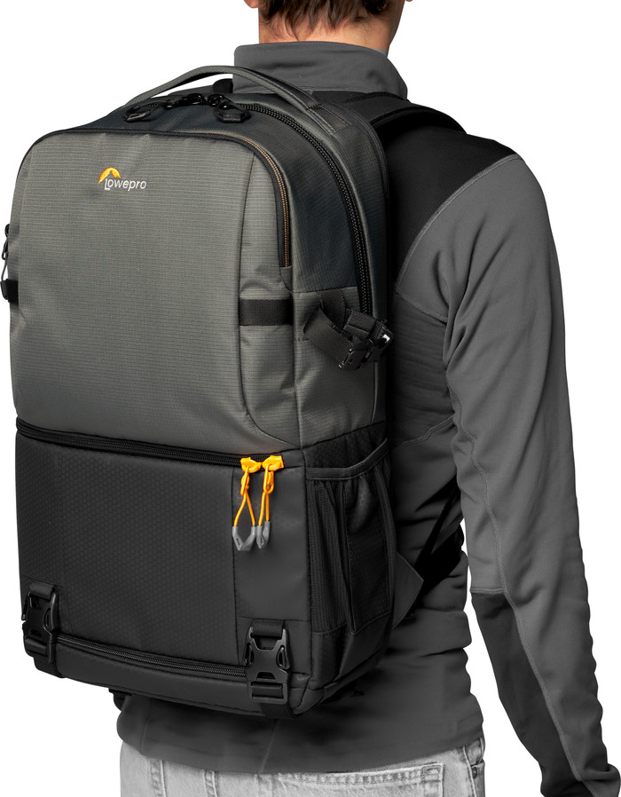 Lowepro Fastpack BP 250 AW III Gray product in use