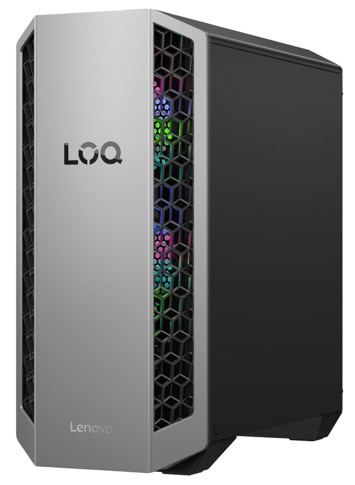 Lenovo LOQ Tower 26ADR10 A78745HX 1T 32 côté gauche