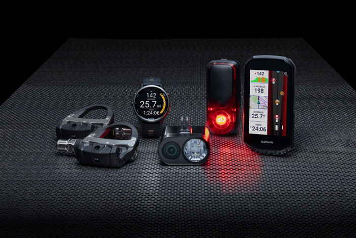 Garmin Varia RearVue 820 Radar Achterlicht product in gebruik