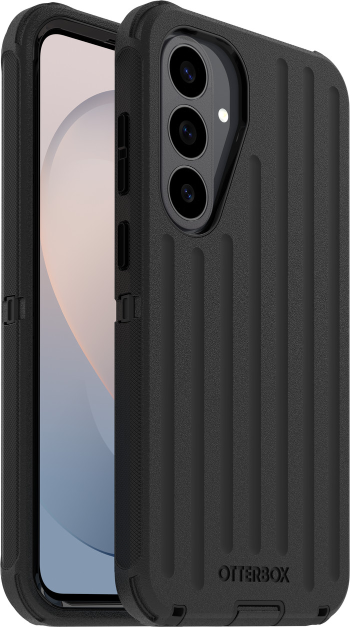 OtterBox Defender Pro Samsung Galaxy S26 FE Back Cover Noir côté droit