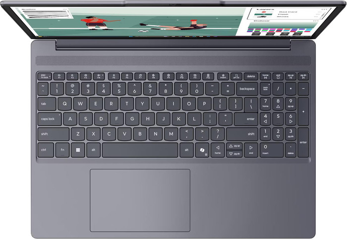 Lenovo IdeaPad Slim 3 OLED Copilot+ PC 15IPH11 83UR00EUMB Azerty bovenkant