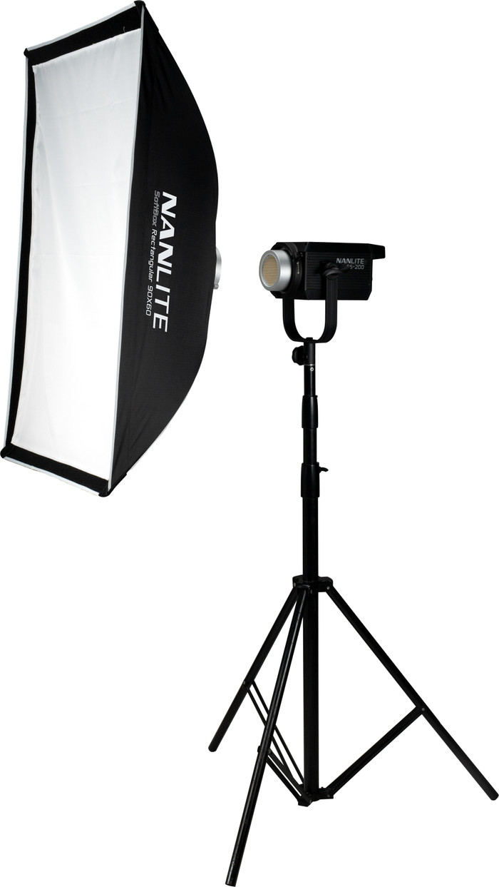 Nanlite Boite à Lumière Rectangulaire 60 x 90 cm côté droit