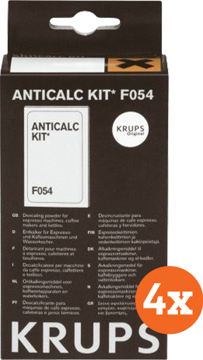 Krups Descaling set F054 4 units Main Image