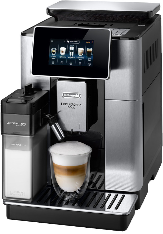 De'Longhi PrimaDonna Soul ECAM 610.75.MB côté droit