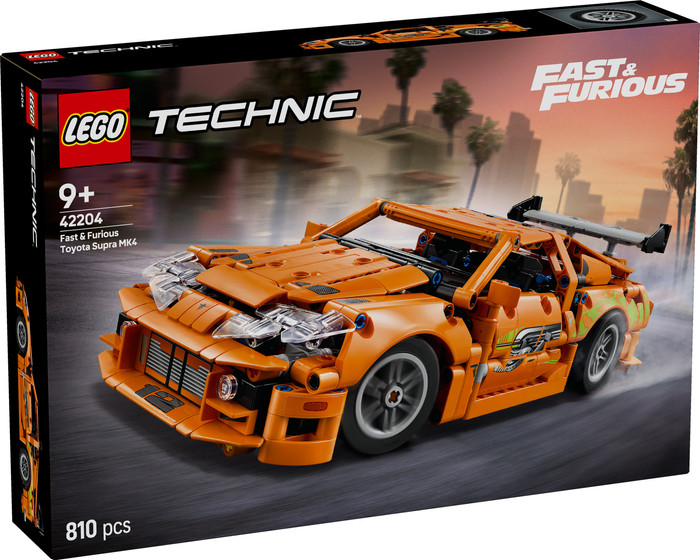LEGO Technic Fast and Furious Toyota Supra MK4 42204 verpakking