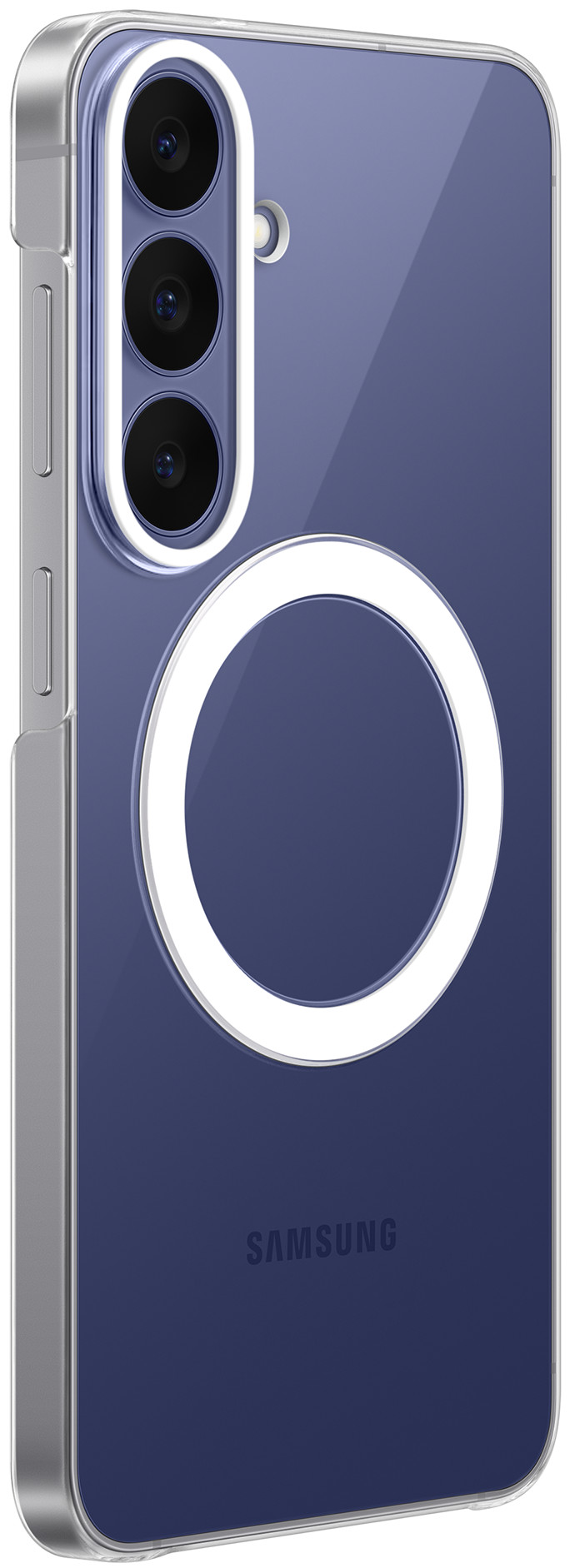 Samsung Galaxy S26 FE Back Cover avec Aimant Transparent côté droit