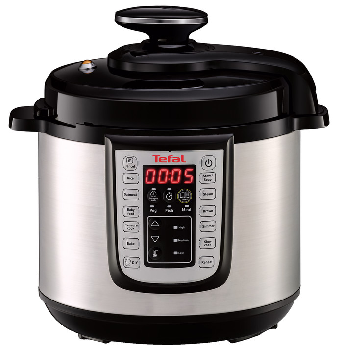 Tefal CY505E All-in-One Slowcooker, Multicooker en Snelkookpan Main Image