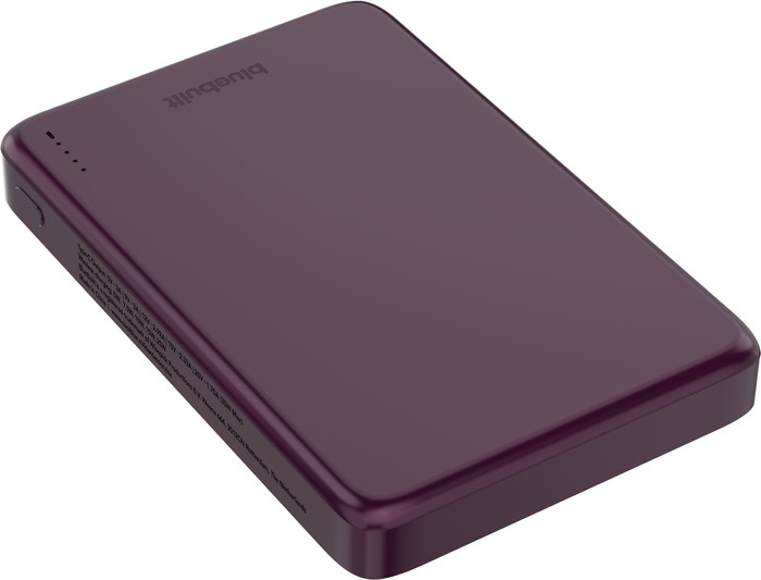 BlueBuilt Draadloze Powerbank met Qi2.2 en MagSafe 10.000 mAh met Snelladen 25 Watt Rood bovenkant