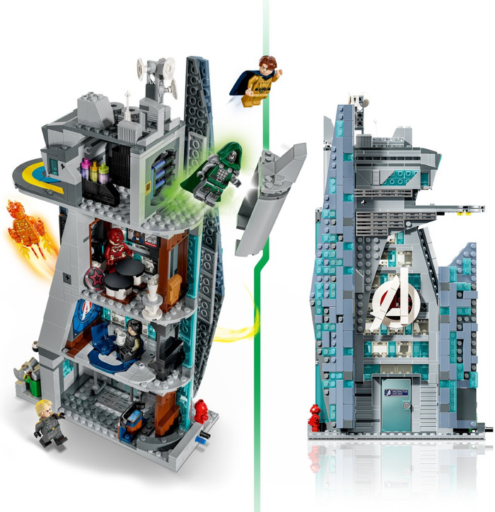 LEGO Marvel - Avengers : Doomsday La Nouvelle Tour des Avengers 76352 avant